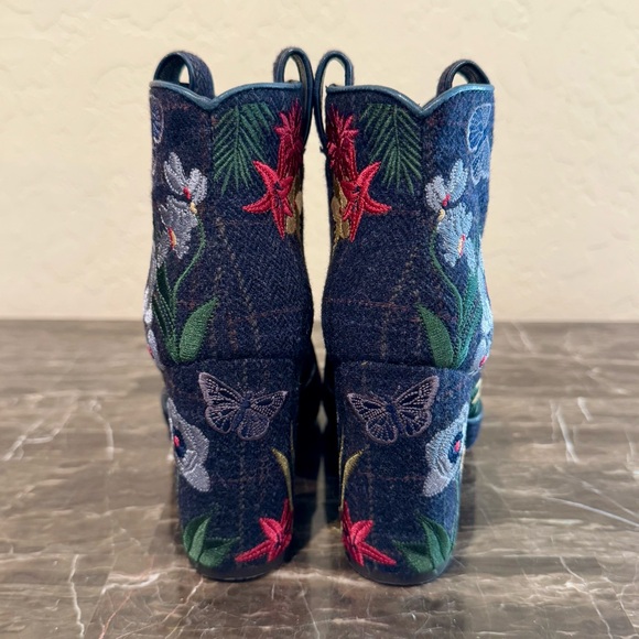 NEW Laurence Dacade Embroidered Booties - Picture 9 of 12